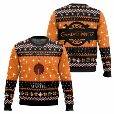 House Martell Game of Thrones Ugly Sweaters
