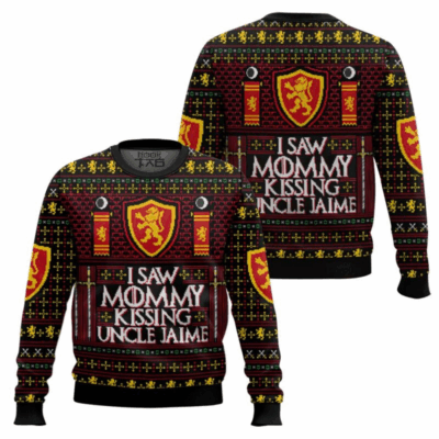 I Saw Mommy Kissing Uncle Jaime Game of Thrones Ugly Sweaters