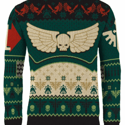 Grim Tidings Dark Angels Warhammer 40,000 Ugly Sweaters
