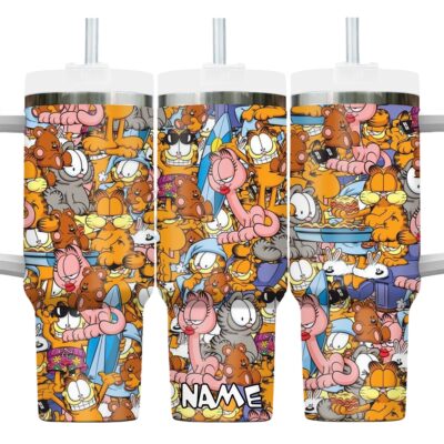 Cat Overload Garfield Stanley Tumblers 40z