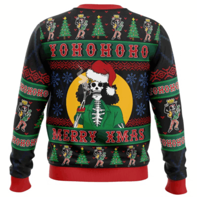 Yohohoho Brook One Piece Ugly Sweaters