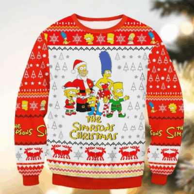 Holiday Chaos The Simpsons Ugly Sweaters