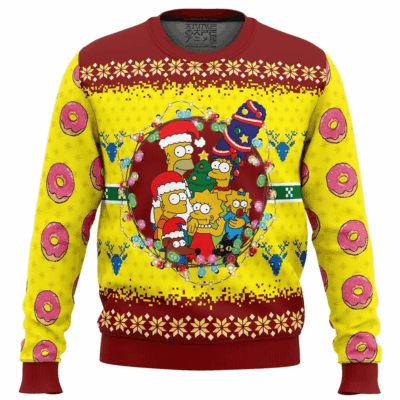 Donut Holiday The Simpsons Ugly Sweaters