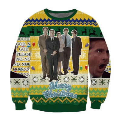 Merry Christmas The Office Ugly Sweaters