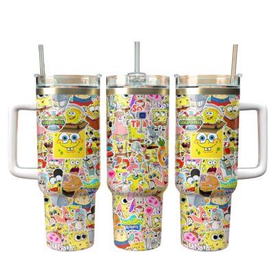 Pose Party SpongeBob SquarePants Stanley Tumblers 40z