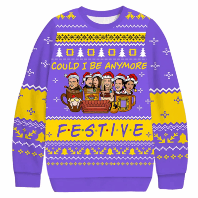 Holiday Central Perk Friends Ugly Sweaters