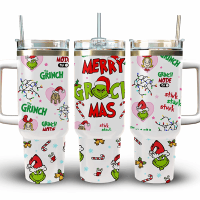 Christmas The Grinch Stanley Tumblers 40z