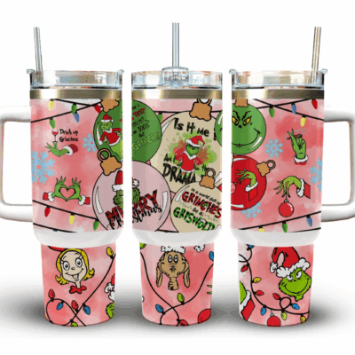 Christmas The Grinch Stanley Tumblers 40z