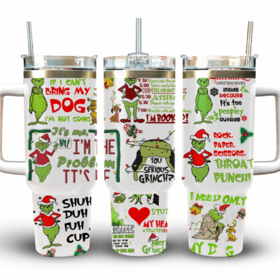 Christmas The Grinch Stanley Tumblers 40z