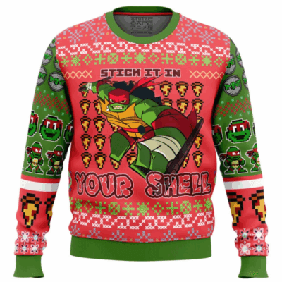 Raphael Christmas Teenage Mutant Ninja Turtles Ugly Sweaters