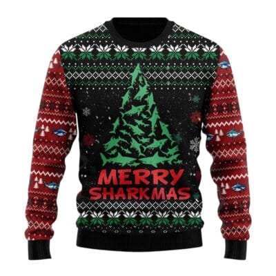 Christmas Jaws Ugly Sweaters
