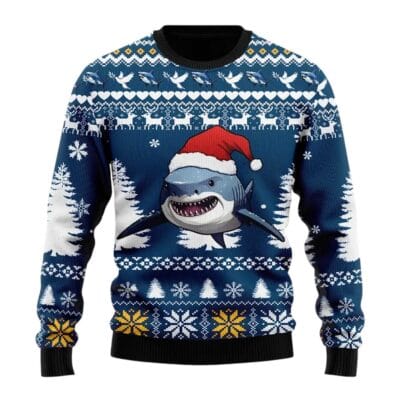 Christmas Jaws Ugly Sweaters