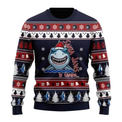 Christmas Jaws Ugly Sweaters