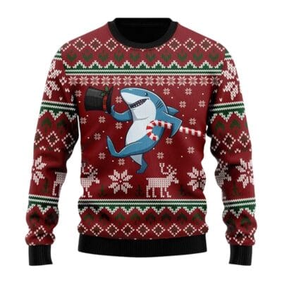 Christmas Jaws Ugly Sweaters
