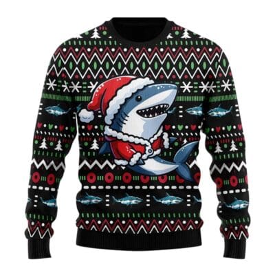 Christmas Jaws Ugly Sweaters
