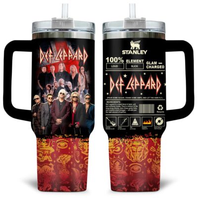 Rock out loud Def Leppard Stanley Tumblers 40z