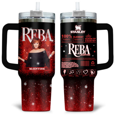 Queen of Country Reba McEntire Stanley Tumblers 40z
