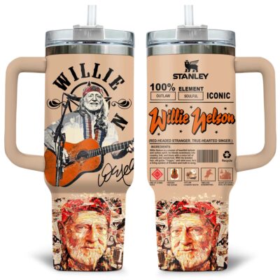 Soulful Willie Nelson Stanley Tumblers 40z