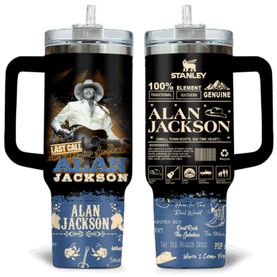 Last Call Alan Jackson Stanley Tumblers 40z