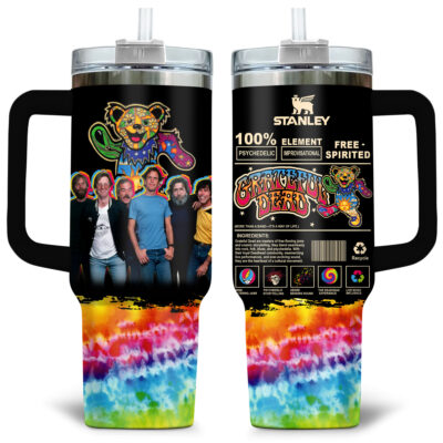 Tie-dye Vibes Grateful Dead Stanley Tumblers 40z