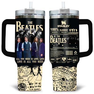 100% Innovative The Beatles Stanley Tumblers 40z