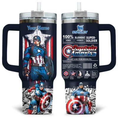 Super-soldier Captain America Stanley Tumblers 40z