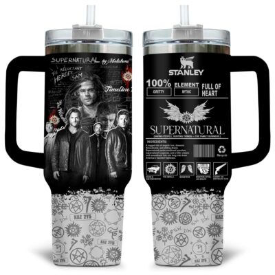 Winchester brothers Supernatural Stanley Tumblers 40z