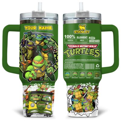 Heroes in a half shell Teenage Mutant Ninja Turtles Stanley Tumblers 40z