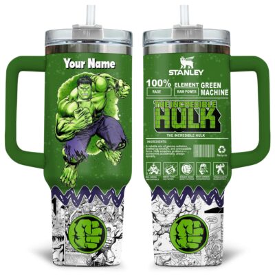 Green The Incredible Hulk Stanley Tumblers 40z
