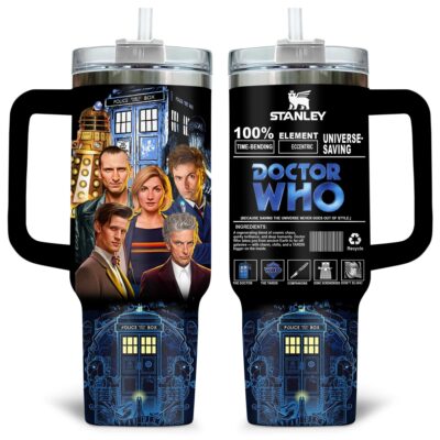 Time Lord Doctor Who Stanley Tumblers 40z