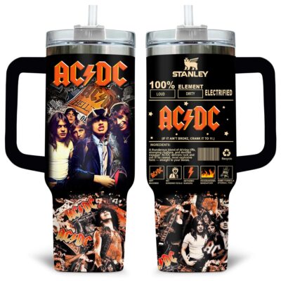 Ac/Dc Stanley Tumblers 40z