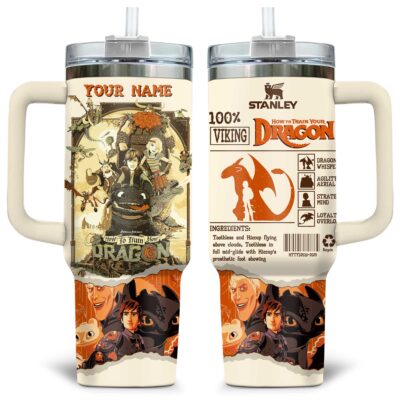 Hiccup&Toothless How to Train Your Dragon Stanley Tumblers 40z