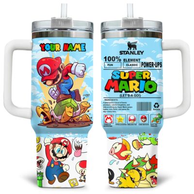 Let’s-a go! Super Mario Stanley Tumblers 40z