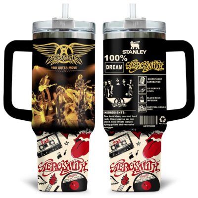 Aerosmith Stanley Tumblers 40z