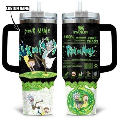 Wubba Lubba Dub-Dub Rick and Morty Stanley Tumblers 40z
