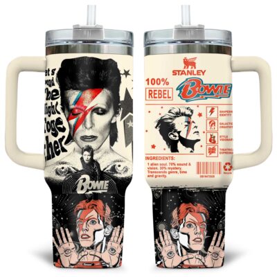 Ziggy David Bowie Stanley Tumblers 40z