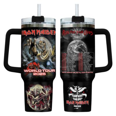 World Tour 2025 Iron Maiden Stanley Tumblers 40z