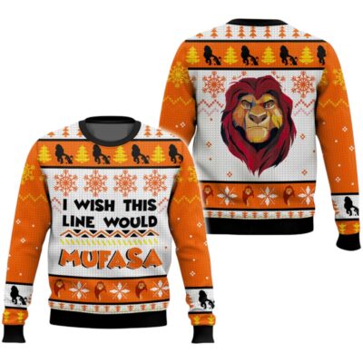 Mufasa The Lion King Ugly Sweaters