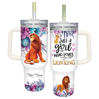 Floral The Lion King Stanley Tumblers 40z