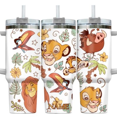Cheerful The Lion King Stanley Tumblers 40z