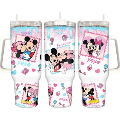 Romantic Mickey Mouse & Friends Stanley Tumblers 40z