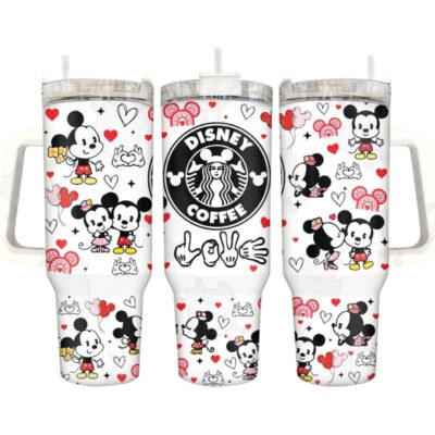 Coffee Mickey Mouse & Friends Stanley Tumblers 40z
