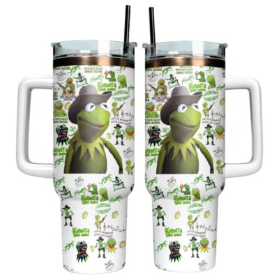 Cowboy-themed Kermit The Muppets Stanley Tumblers 40z