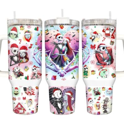 Enchanting The Nightmare Before Christmas Stanley Tumblers 40z