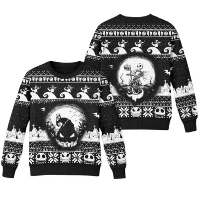Gothic The Nightmare Before Christmas Ugly Sweaters