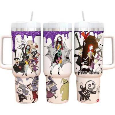 Spooky The Nightmare Before Christmas Stanley Tumblers 40z