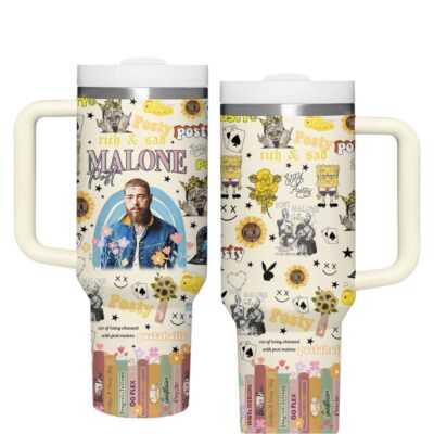 Playful Post Malone Stanley Tumblers 40z