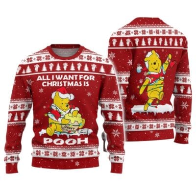 Christmas POOH Ugly Sweaters