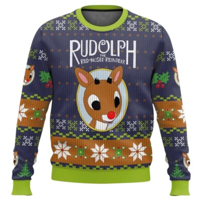 Rudolph the Red-Nosed Reindeer Ugly Sweaters