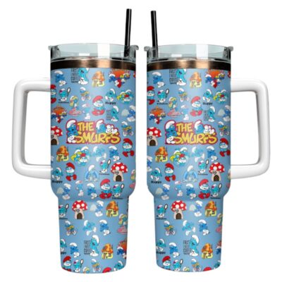 Blue The Smurfs Stanley Tumblers 40z